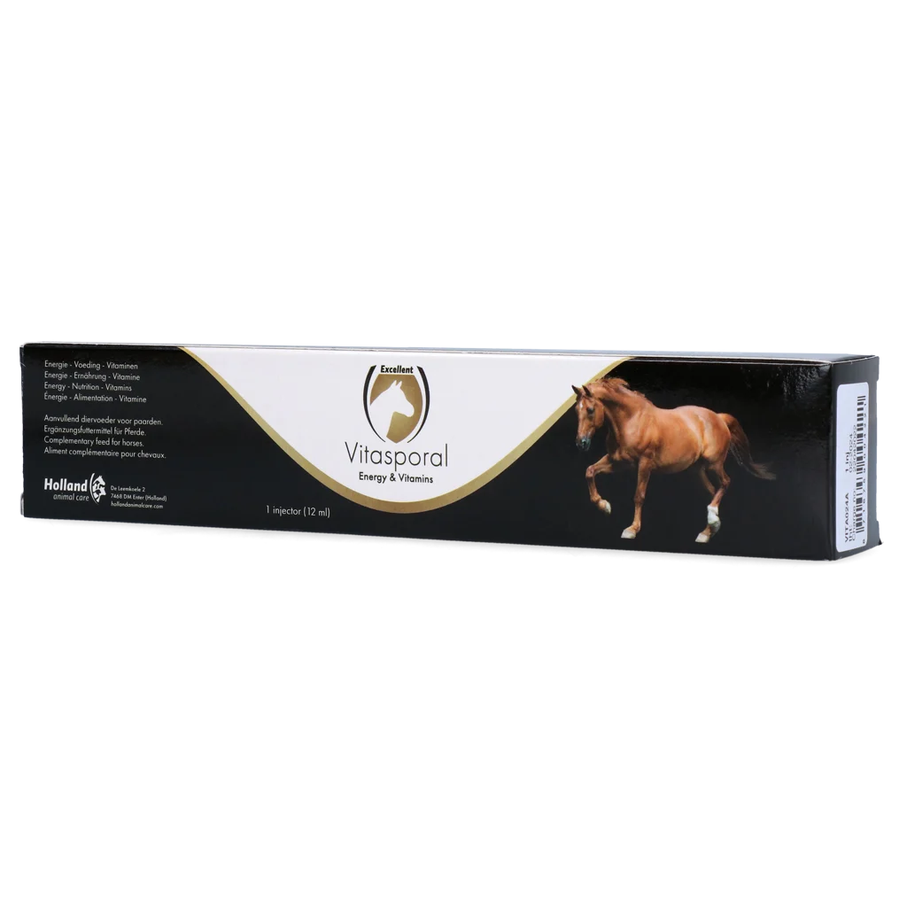 Supliment energetic pentru cai cu vitaminele A și D, 12 ml – Excellent Horse Vitasporal - imagine 1