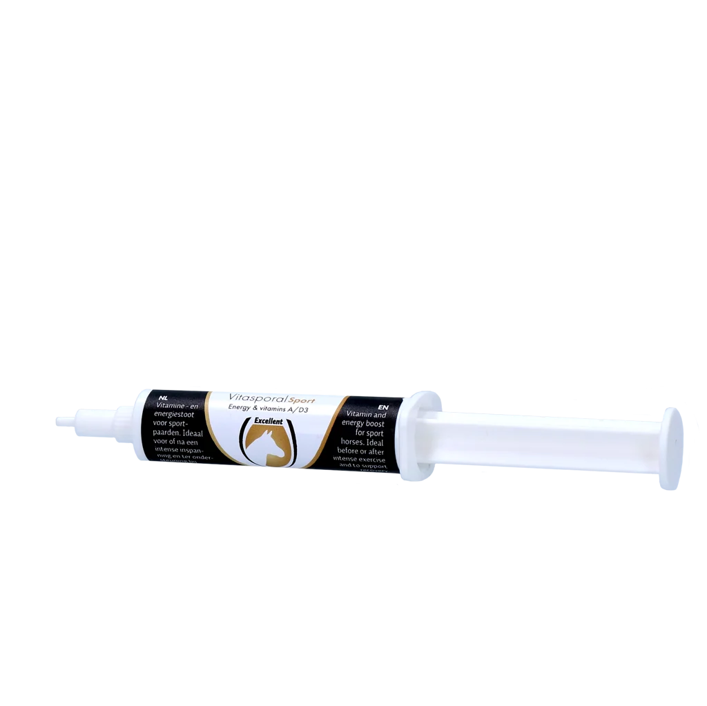 Supliment energetic pentru cai cu vitamina A și D3, 12 ml – Excellent Horse Vitasporal Sport - imagine 2