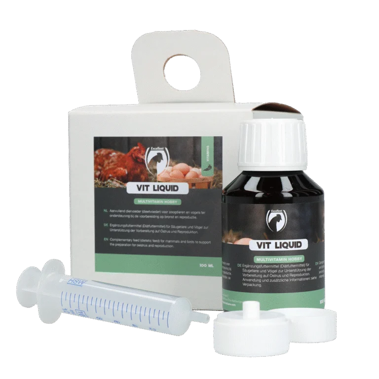 Multivitamine lichide pentru găini, 100 ml – Excellent Vit Liquid Multivitamine Hobby