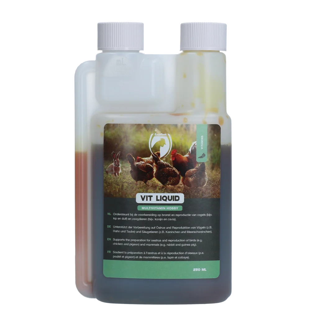 Multivitamină lichidă pentru găini, 250 ml – Excellent Vit Liquid Multivitamine Hobby - imagine 1