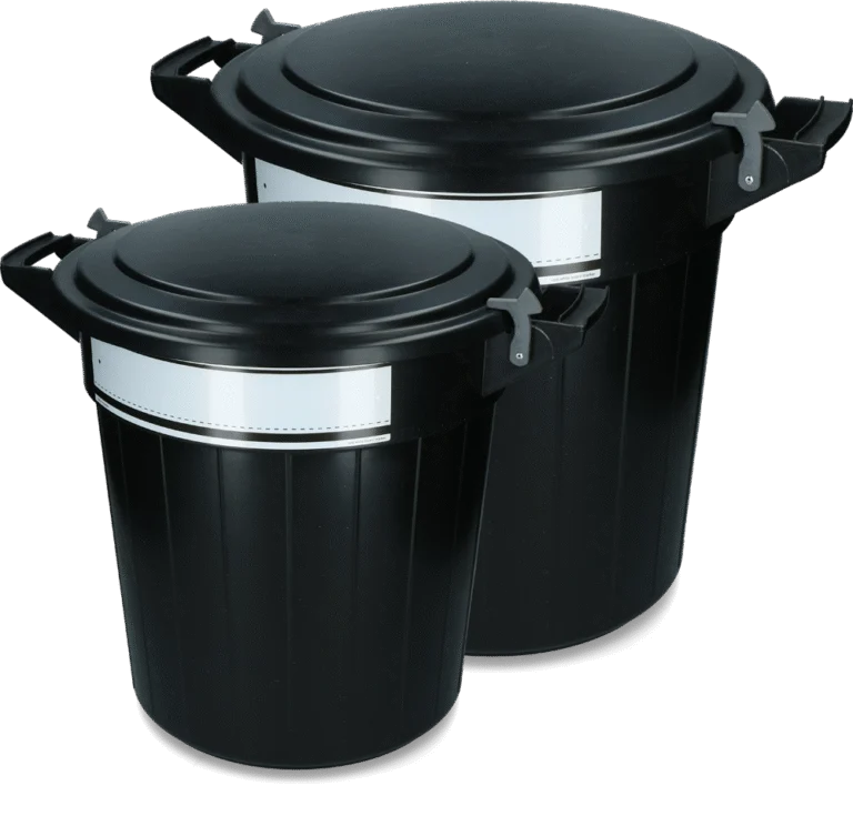 Recipient pentru furaje cu capac și închizătoare, 40 l – Vplast