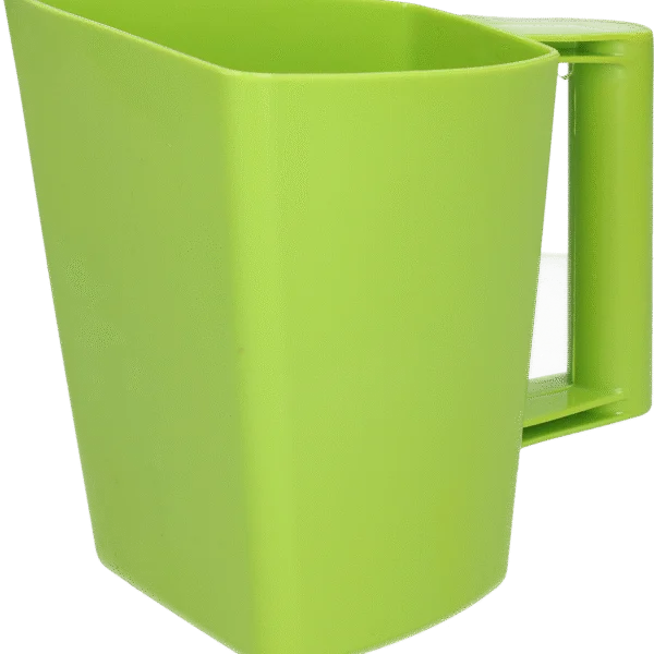 Lingură de furajare din plastic cu gradație de volum, 2 l, Verde – Vplast Plus