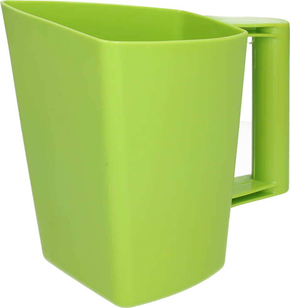 Lingură de furajare din plastic cu gradație de volum, 2 l, Verde – Vplast Plus - imagine 1