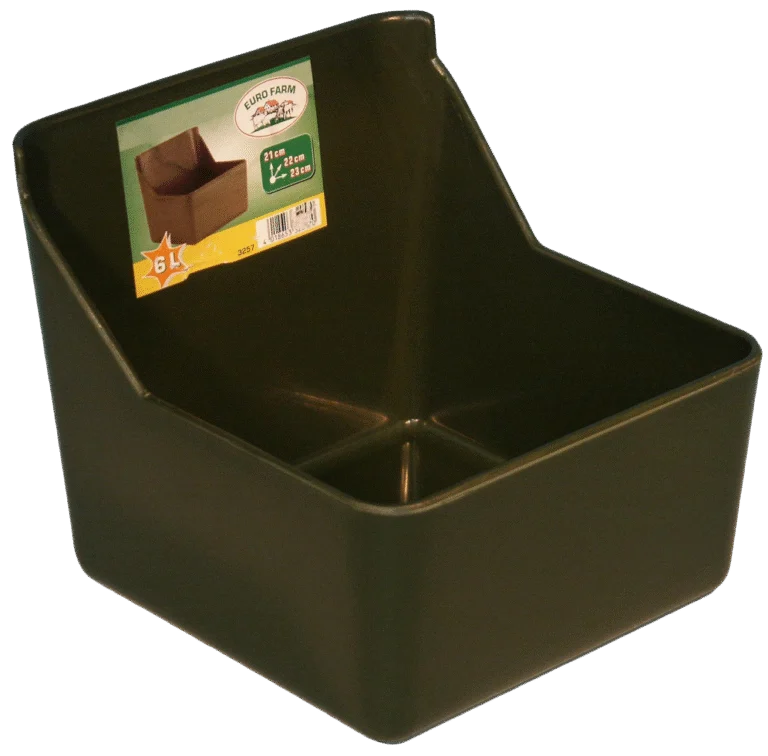 Jgheab de furajare din plastic pentru viței și mânji, 6 l – Vplast