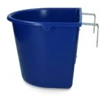 Vas de hrănire suspendabil cu cârlige, 15 l, albastru închis – Vplast - imagine 2