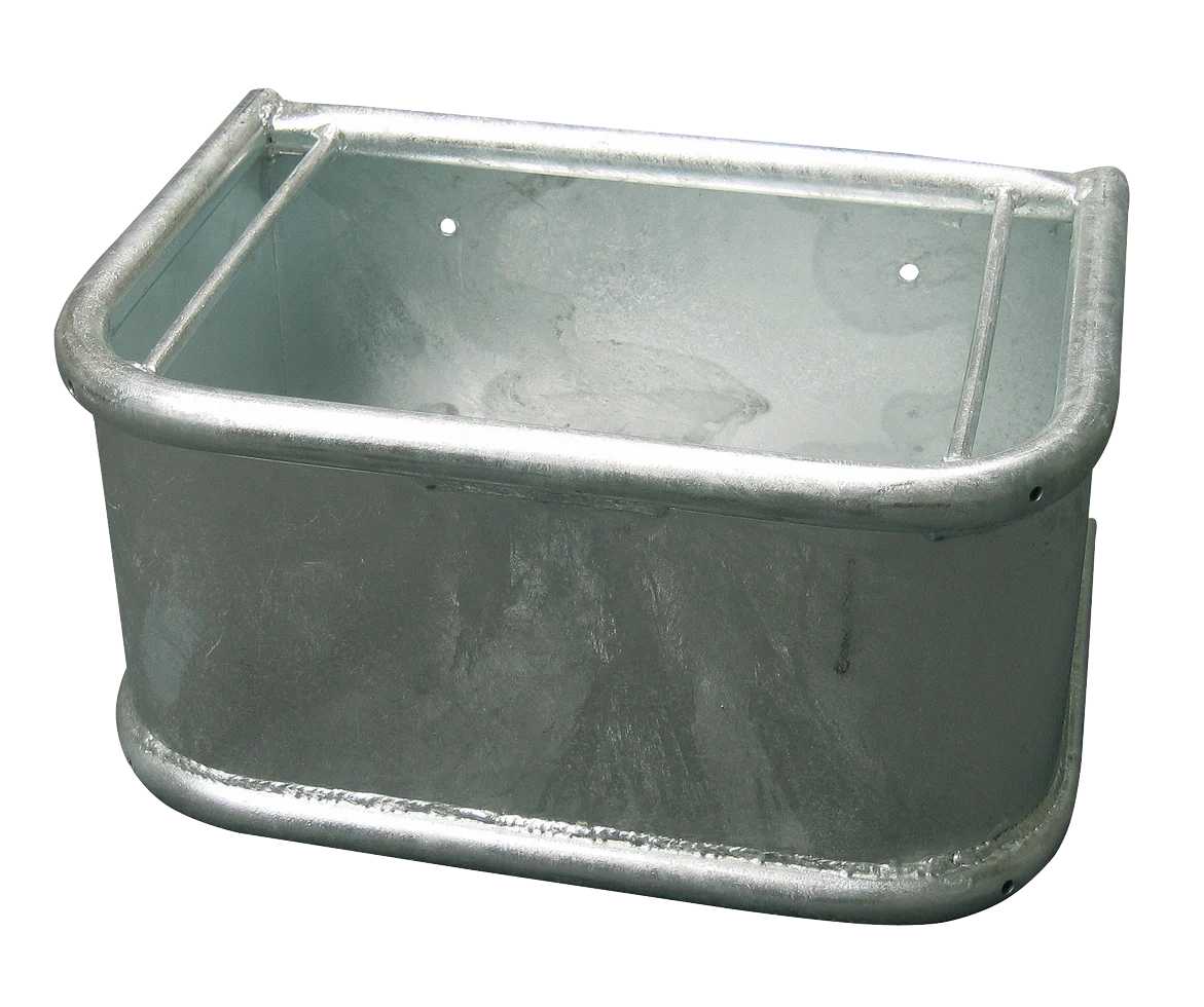 Jgheab pentru cai, galvanizat la cald, aprox. 35 l - imagine 1