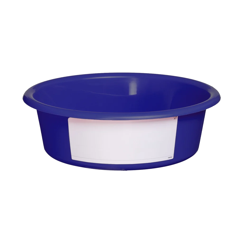 Vas pentru hrană pentru cai, 6 l, albastru – Vplast - imagine 1