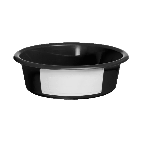 Jgheab pentru cai, 6 l, negru – Vplast