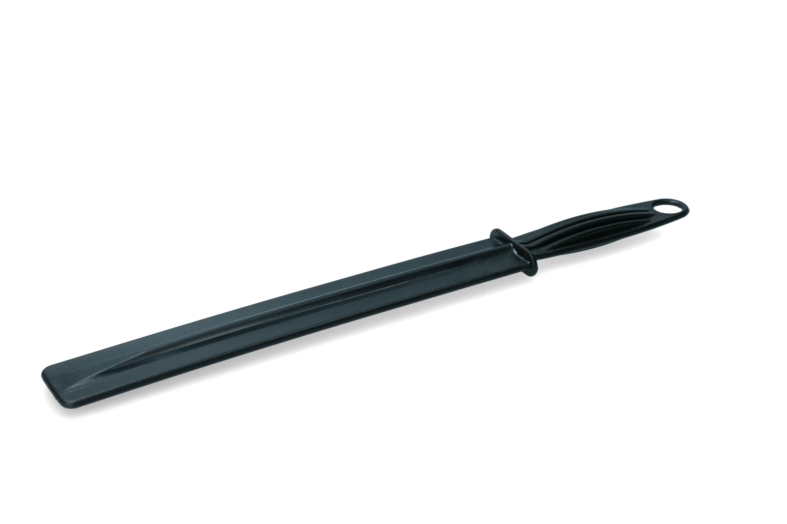 Paletă din plastic pentru amestecat furaje, cu orificiu de agățare, 38 cm, neagră – Vplast - imagine 2