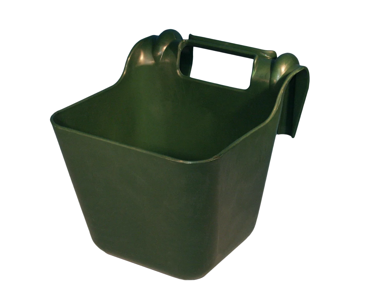 Vas suspendabil pentru cai, cu mâner, 14 l, verde – Ok-Plast - imagine 1