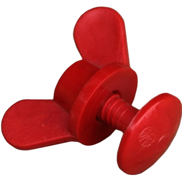 Dop filetat pentru scurgerea apei din jgheabul de furajare, cu piuliță fluture, 3 cm – Ok-Plast