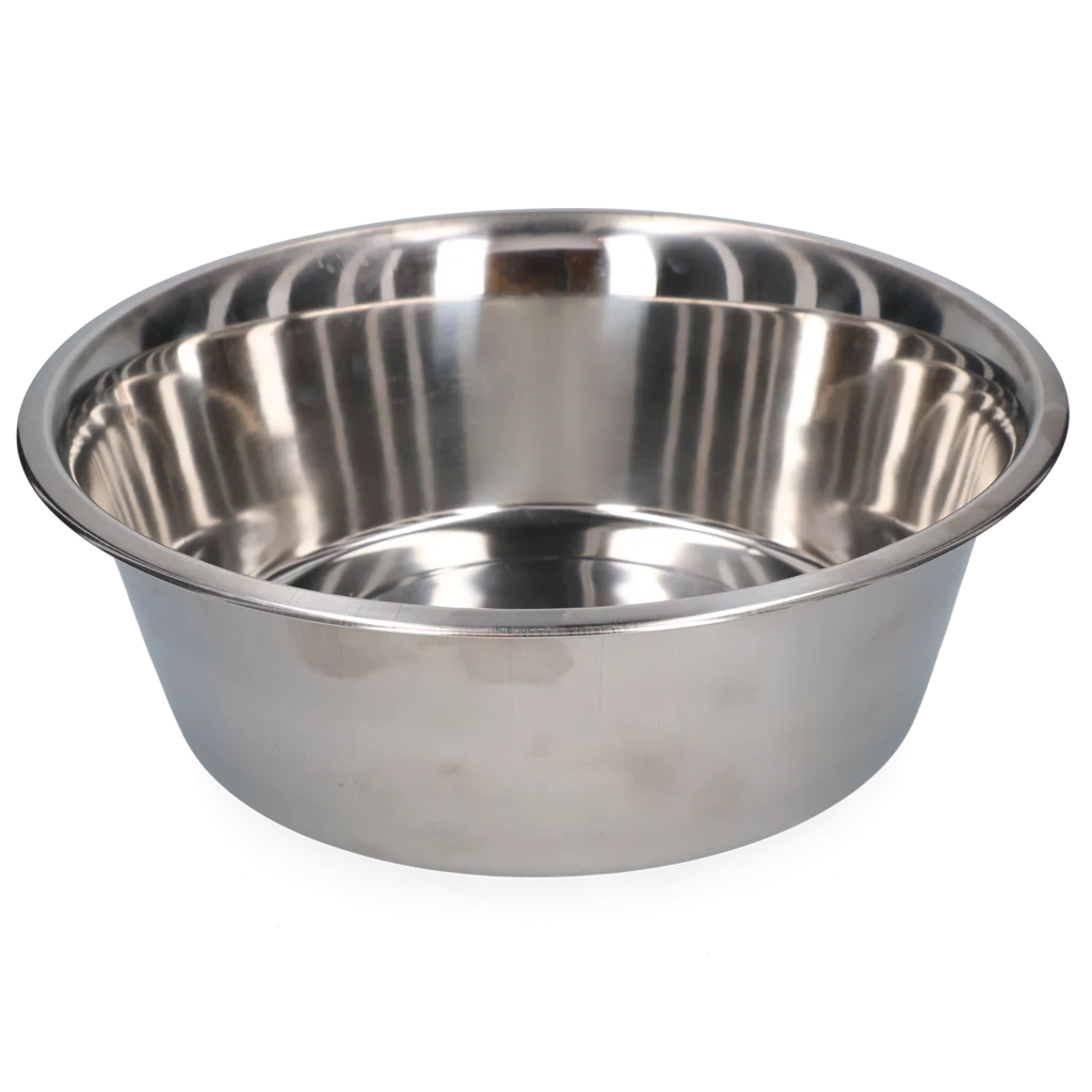 Bol pentru hrană și apă pentru câini din oțel inoxidabil, Ø 34 cm - imagine 1