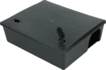 Stație de intoxicare pentru șobolani, cu cheie și închidere dublă, 24 x 20,3 x 7,5 cm – Hofman Pest Control Rat