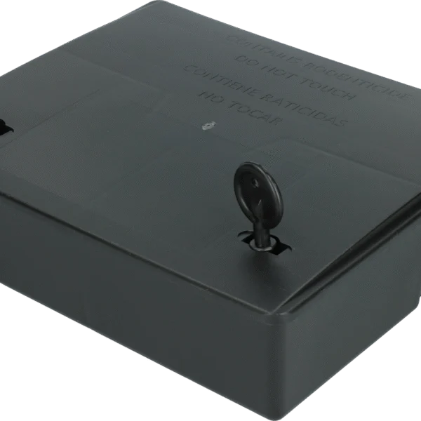 Stație de intoxicare pentru șobolani, cu cheie și închidere dublă, 24 x 20,3 x 7,5 cm – Hofman Pest Control Rat