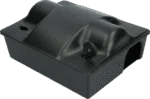 Stație de intoxicare pentru șobolani, cu suport pentru momeală și cheie, 23,5 x 19,5 x 10,5 cm – Hofman Pest Control Dual Bait