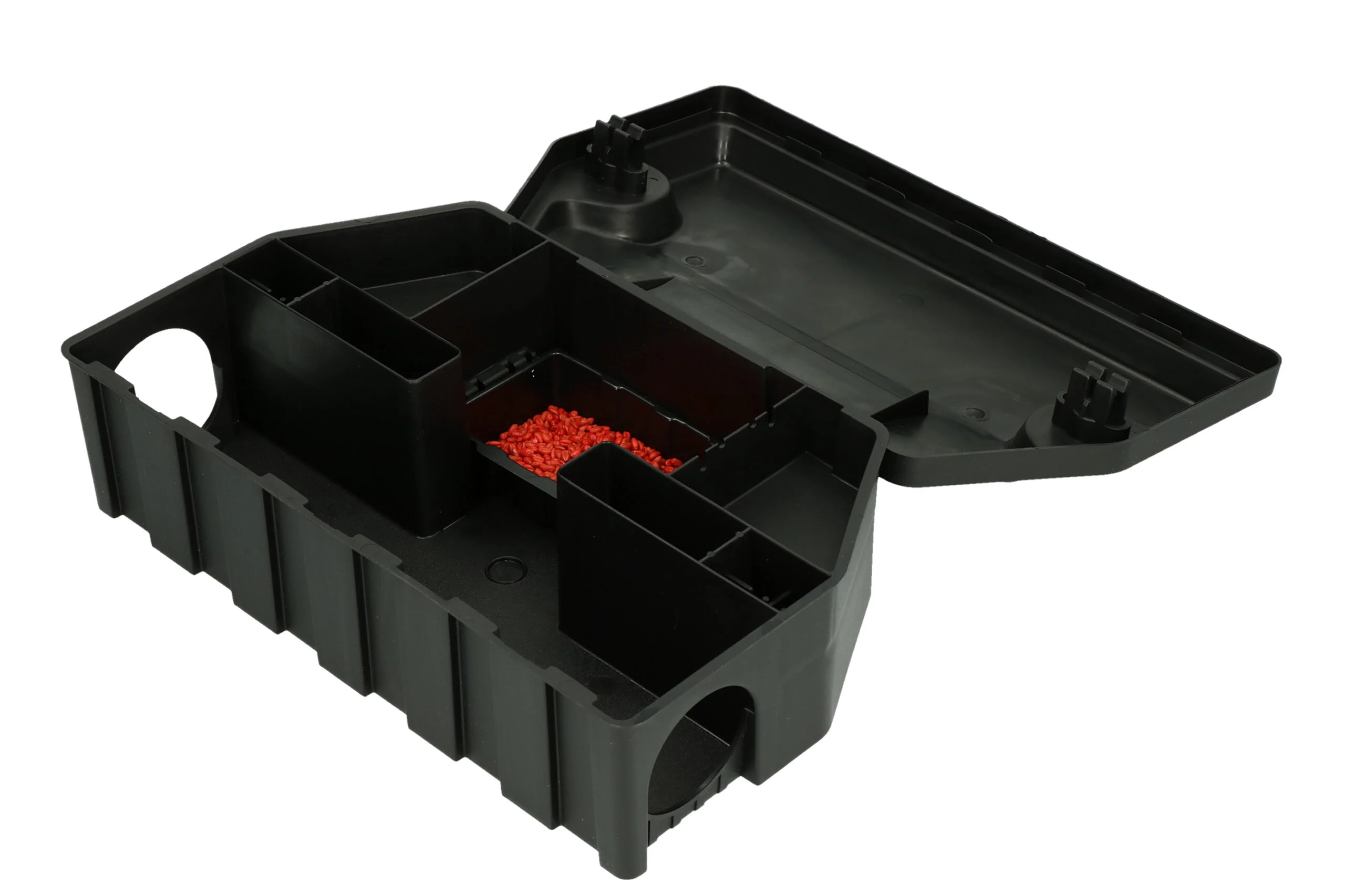 Stație de intoxicare pentru șobolani, cu cheie, 33 x 21 x 10 cm – Hofman Pest Control Aegis Mini Rat - imagine 3