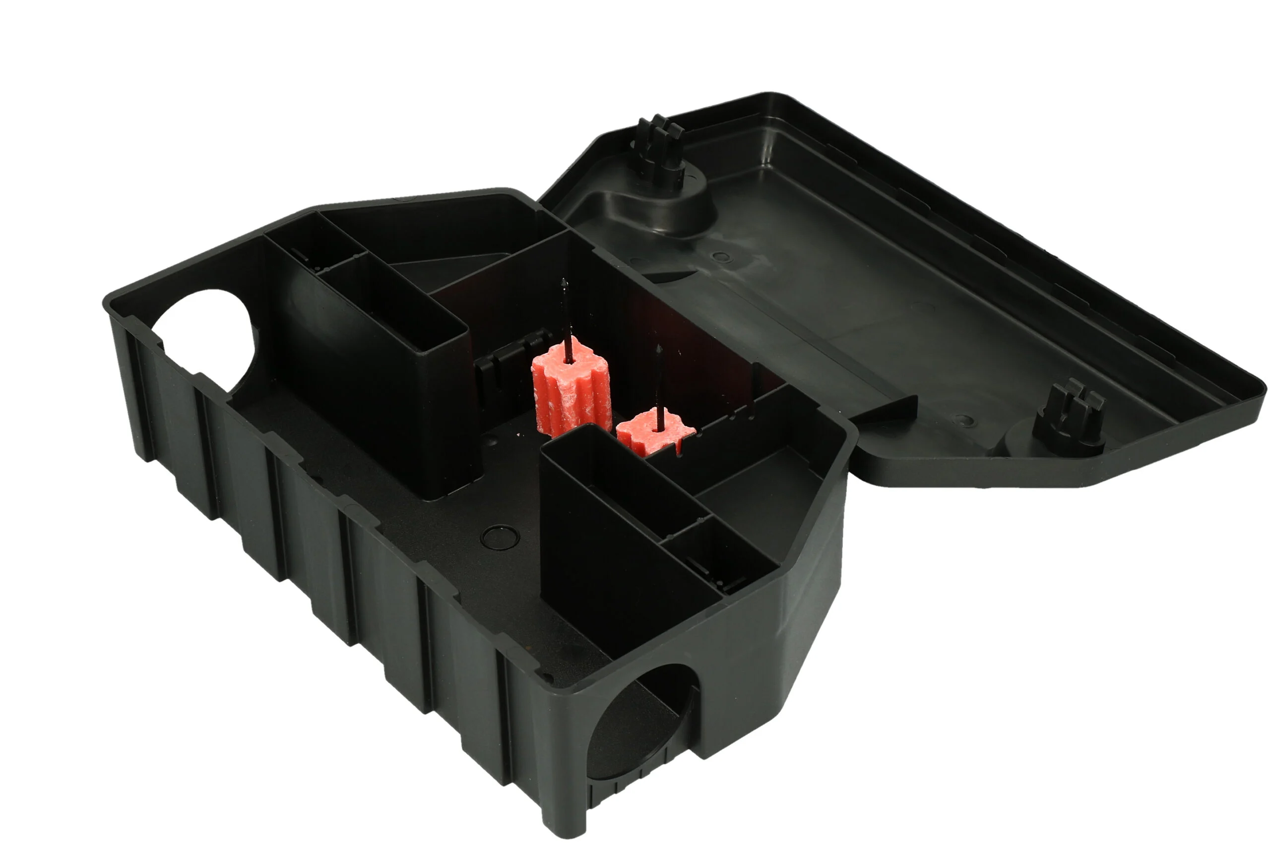 Stație de intoxicare pentru șobolani, cu cheie, 33 x 21 x 10 cm – Hofman Pest Control Aegis Mini Rat - imagine 5
