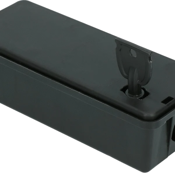 Stație de intoxicare pentru șoareci, în formă de tunel, cu cheie, 17,3 x 6,9 x 5,2 cm – Hofman Pest Control