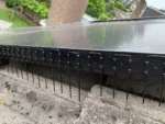 Țepi anti-păsări pentru panouri solare, 50 cm, negri - imagine 4