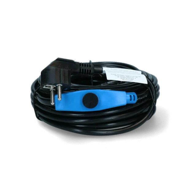 Cablu antigel pentru conducte de apă cu termostat, 12 m, 192 W – Gobel