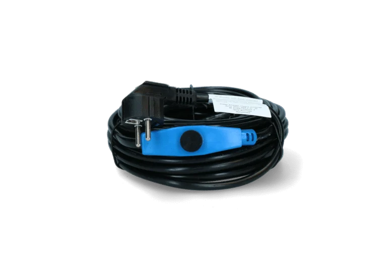 Cablu antigel pentru conducte de apă cu termostat, 12 m, 192 W – Gobel