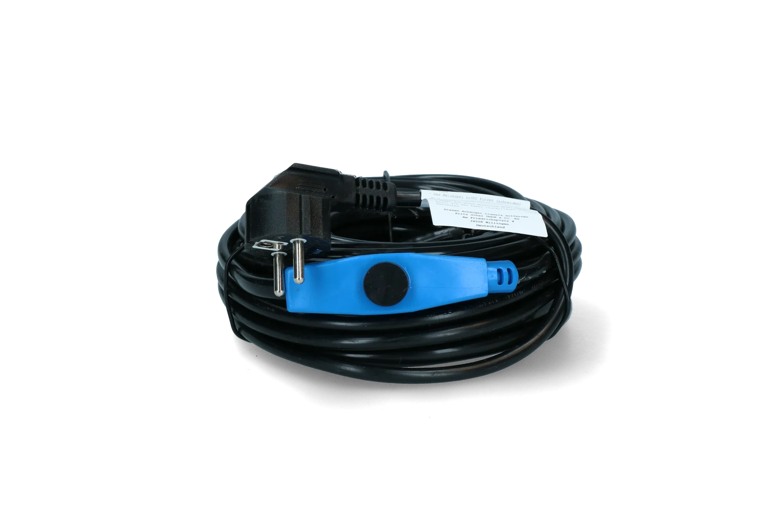 Cablu antigel pentru conducte de apă cu termostat, 12 m, 192 W – Gobel - imagine 1