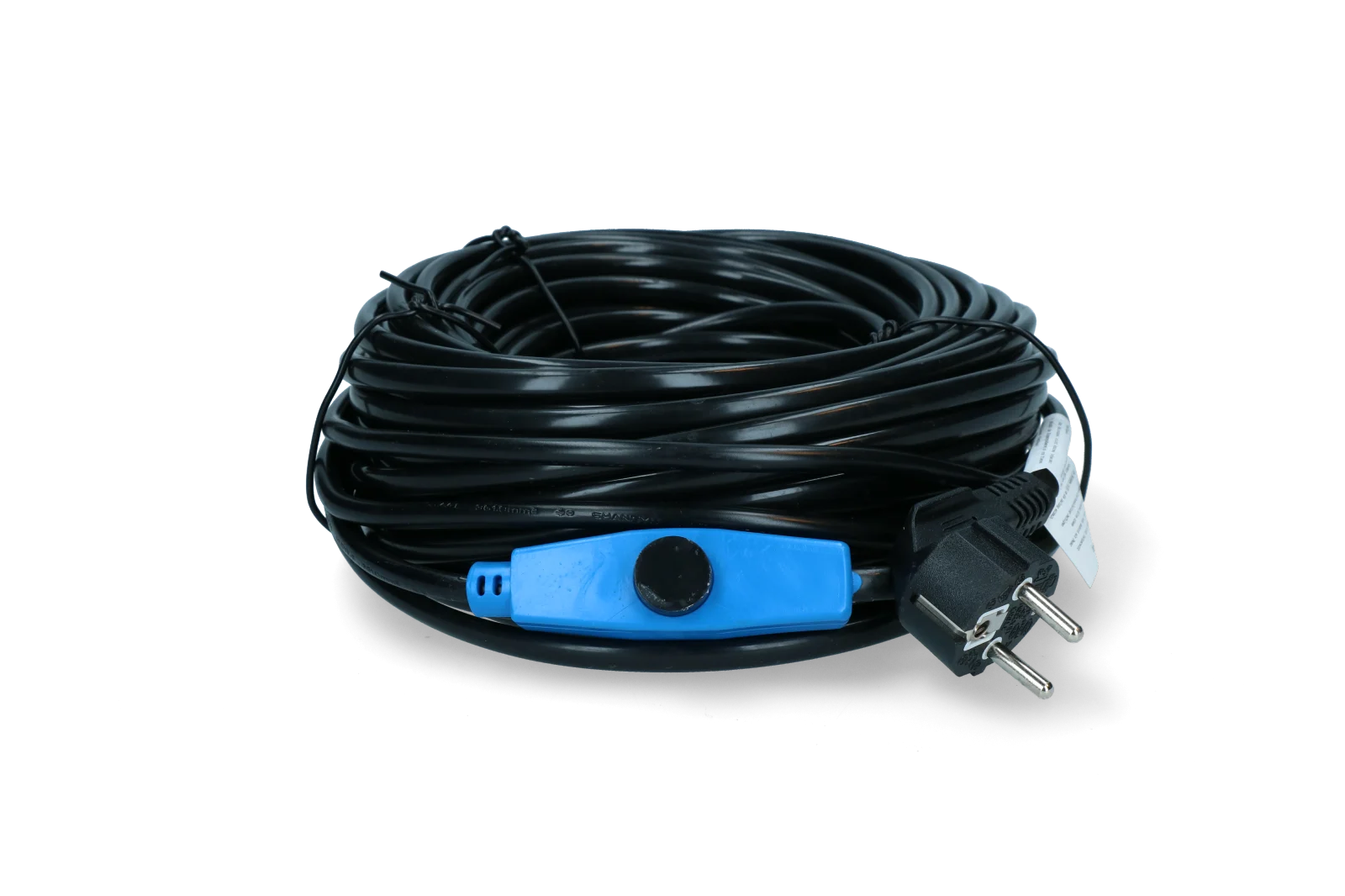 Cablu de protecție împotriva înghețului pentru conducte de apă cu termostat, 24 m, 384 W – Gobel - imagine 1