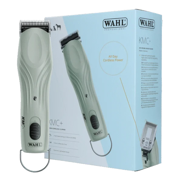 Mașină de tuns cai cu cablu și acumulator, 2 viteze – Wahl KMC+
