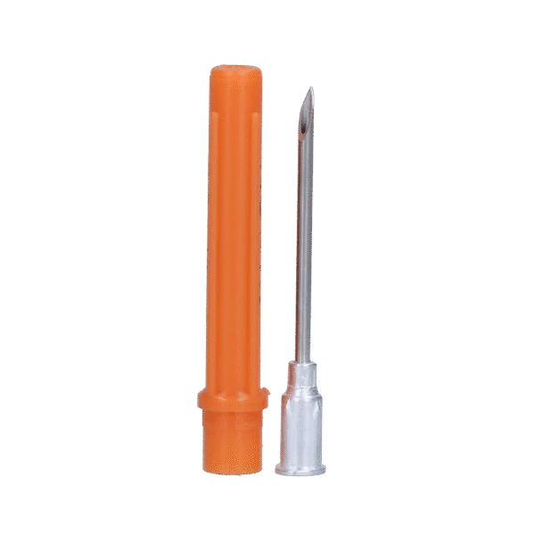 Ac de unică folosință pentru porci și bovine, oțel inoxidabil, 14G x 1,5 inch