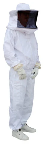 Jachetă apicolă din bumbac cu pălărie și voal, mărimea L – Hofman Pest Control