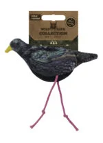Jucărie pasăre pentru pisici Graur cu iarbă mâței – Wild Life Collection Cat Spreeuw
