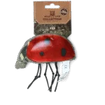 Jucărie pentru pisici în formă de buburuză, cu iarba mâței – Wild Life Collection Cat Lieveheersbeestje