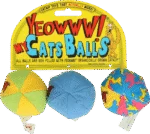 Mingi de joacă pentru pisici cu iarba mâței – Yeowww! My Cats Balls