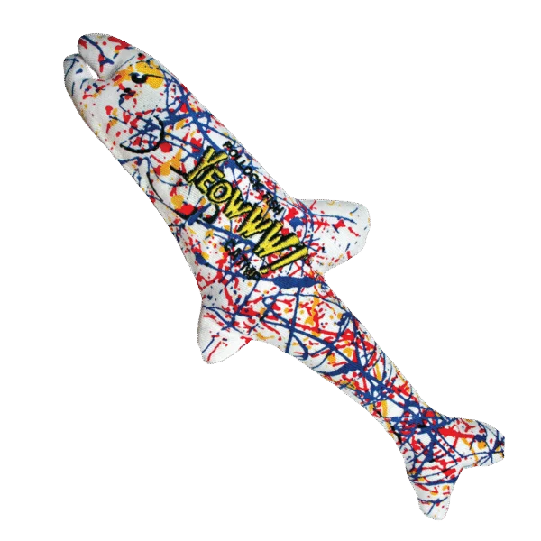 Jucărie pentru pisici, pește cu catnip, 18 cm – Yeowww! Pollock Fish