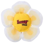 Floare de joacă pentru pisici cu iarba mâței și petale foșnitoare, albă – Yeowww! Daisy's Flower Tops