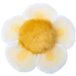 Floare de joacă pentru pisici cu iarba mâței și petale foșnitoare, albă – Yeowww! Daisy's Flower Tops - imagine 2