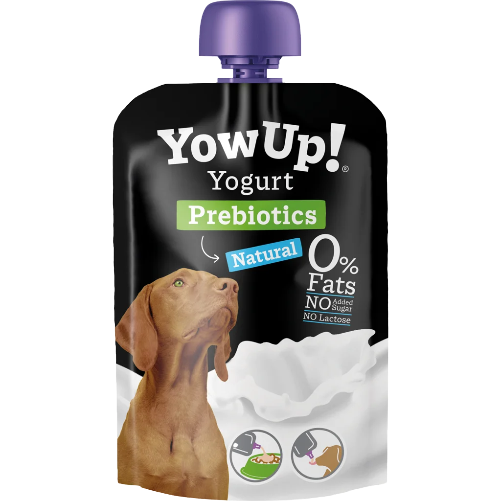 Iaurt pentru câini cu prebiotice, fără lactoză – YowUp! Yogurt Dogs Prebiotics Natural - imagine 1