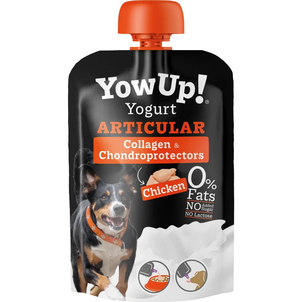 Supliment cu iaurt pentru câini cu pui și colagen – YowUp! Yogurt Dogs Articular Chicken - imagine 1