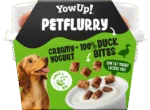 Gustare cremoasă pentru câini cu rață – YowUp! PetFlurry