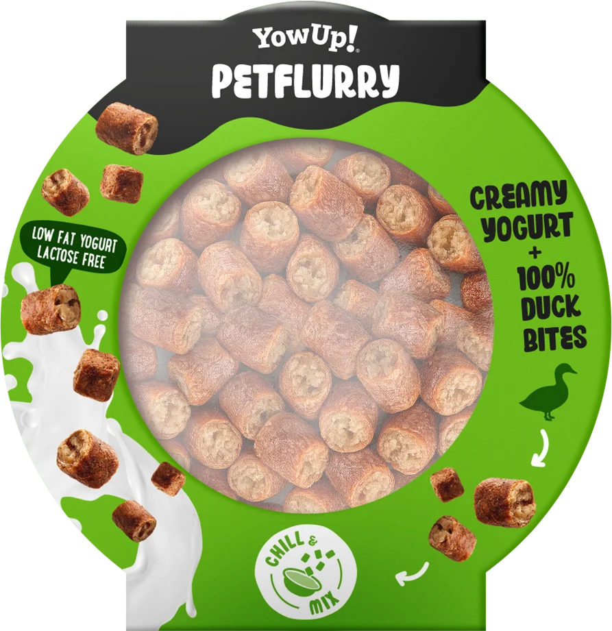 Gustare cremoasă pentru câini cu rață – YowUp! PetFlurry - imagine 2