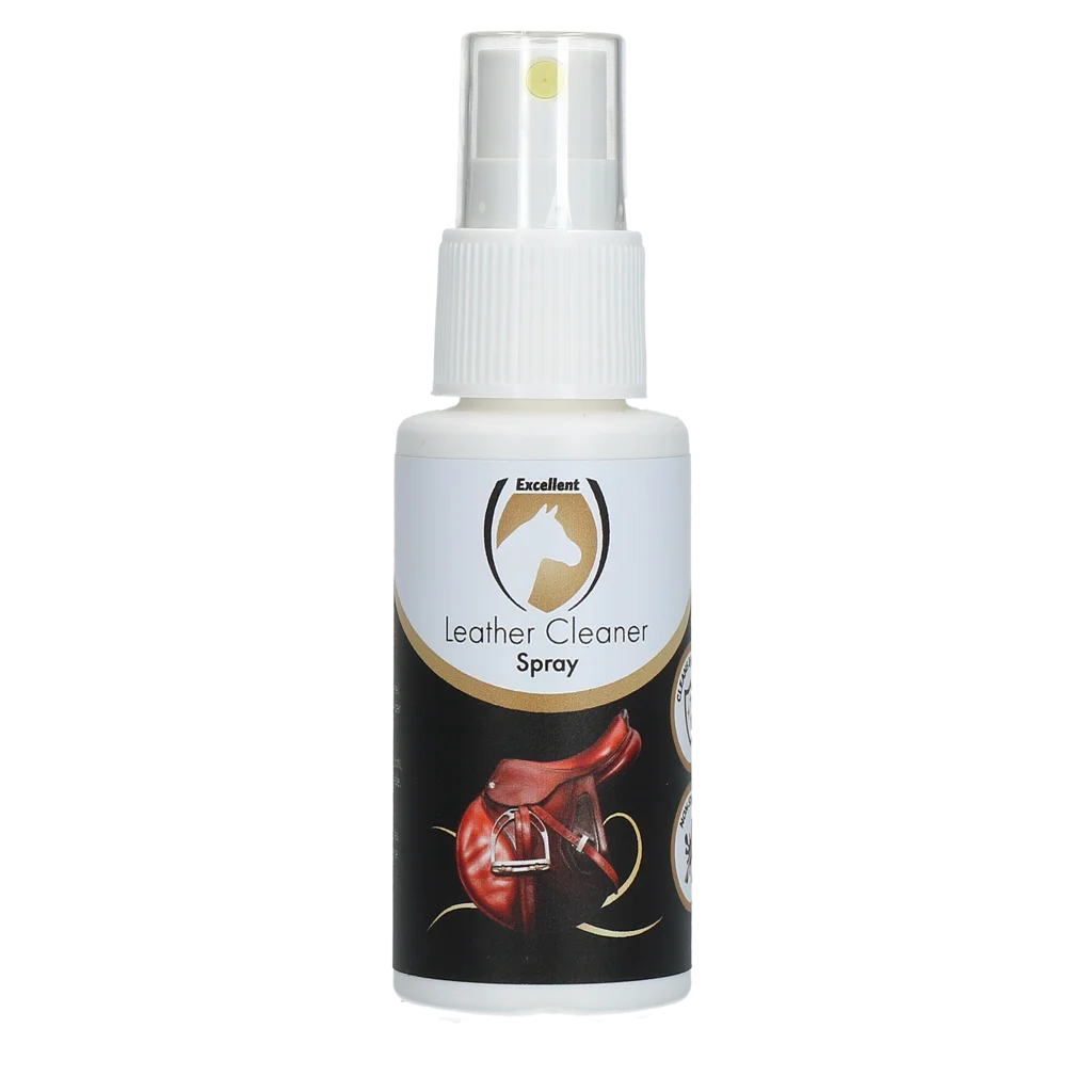 Spray de curățare pentru piele, șei și pantofi, 50 ml – Excellent Leather Cleaner Spray - imagine 1