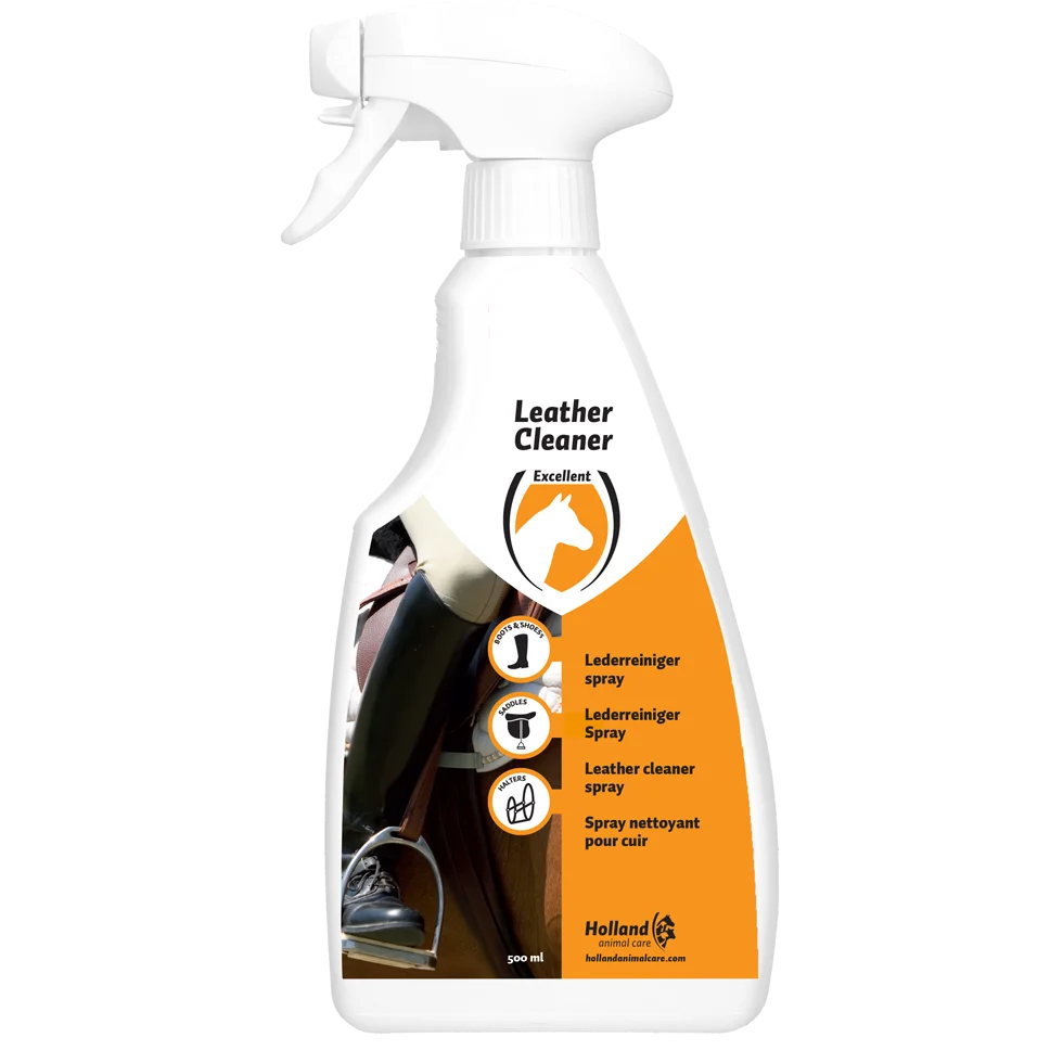 Spray pentru curățarea articolelor din piele, pentru șei și încălțăminte, 500 ml – Excellent Leather Cleaner Spray - imagine 1