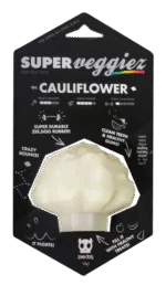 Jucărie pentru câini din TPR, cu deschidere pentru recompense, plutitoare – Zee.dog Super Veggiez The Cauliflower