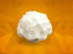 Jucărie pentru câini din TPR, cu deschidere pentru recompense, plutitoare – Zee.dog Super Veggiez The Cauliflower - imagine 3