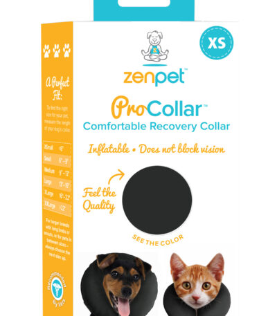 Guler de protecție pentru câini XS, lavabil, 15,2 cm – Zenpet ProCollar