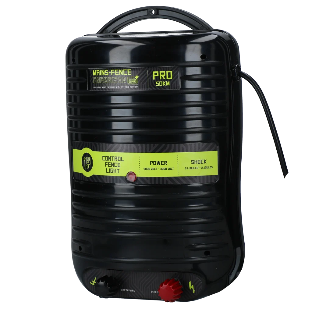 Generator pentru gard electric alimentat de la rețea – ZoneGuard Energizer Pro 50 km - imagine 2