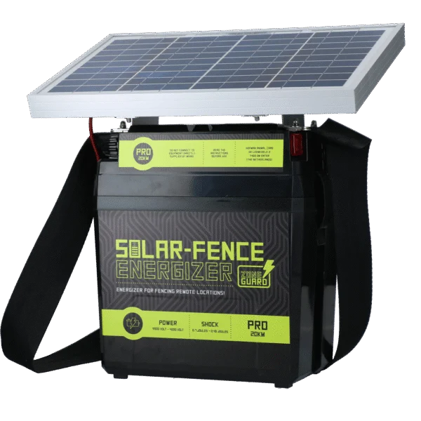 Aparat pentru gard electric cu energie solară – ZoneGuard Solar-Fence Energizer Pro 20 km