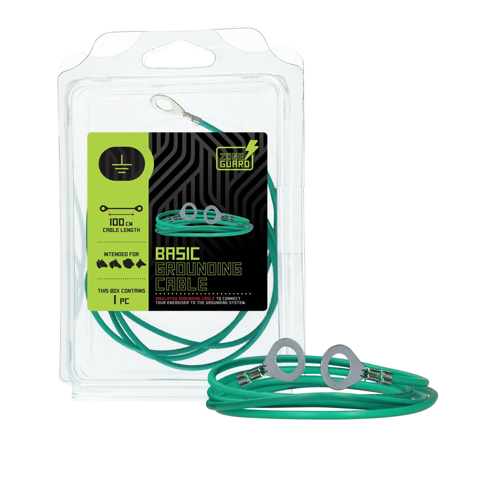 Cablu de conectare la împământare cu 2 bucle, 100 cm – ZoneGuard Basic - imagine 2