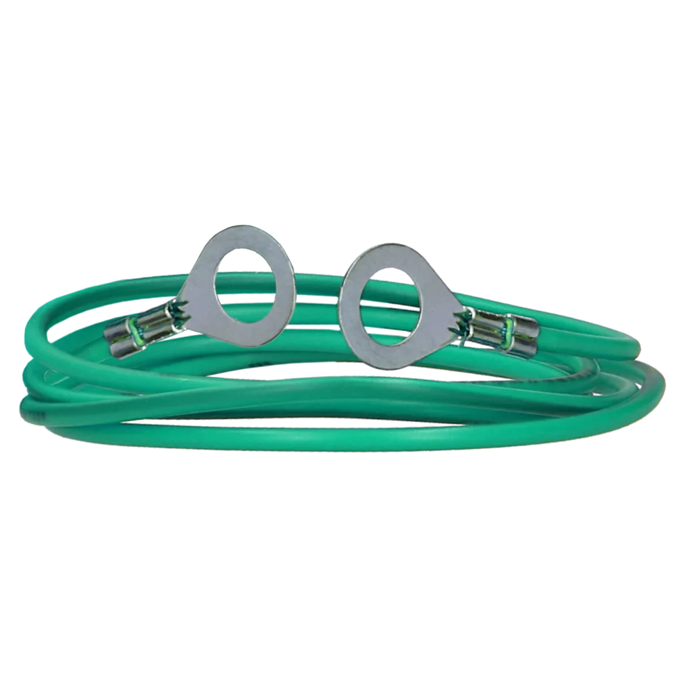 Cablu de conectare la împământare cu 2 bucle, 100 cm – ZoneGuard Basic - imagine 1