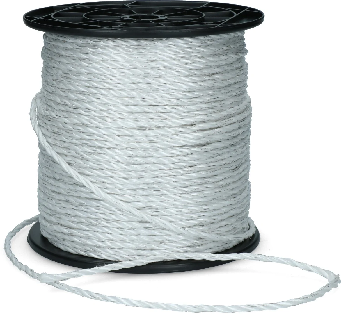 F în 6 mm Alb cu 6 fire din oțel inoxidabil, 200 m – ZoneGuard Basic - imagine 2